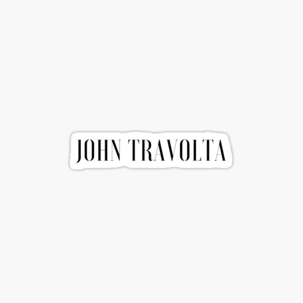 Vista previa del artículo con la obra «John Travolta», diseñado y vendido por Stiedeman-US.