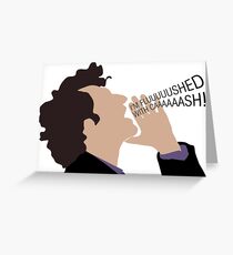 Parks & Recreation - Jean Ralphio, Flushed with Cash Greeting Card