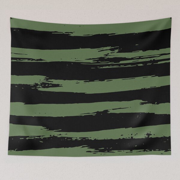 Item preview, Green & Black Lines designed and sold by Olga Chetverikova.