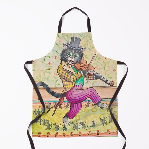 Item preview, A Cat Playing a Fiddle by Louis Wain designed and sold by WonderweissStudio.