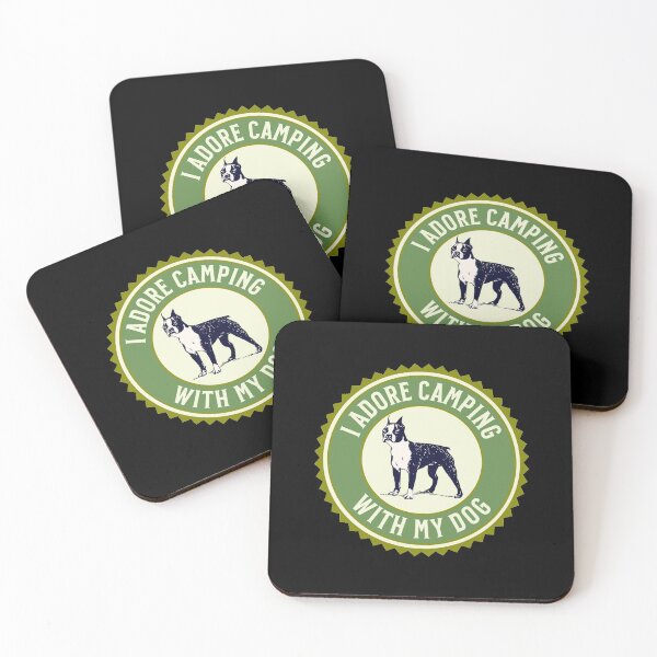 Item preview, I Adore Camping with my Dog designed and sold by GasconyPassion.