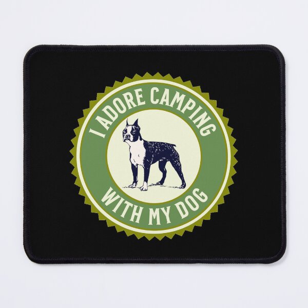 Item preview, I Adore Camping with my Dog designed and sold by GasconyPassion.