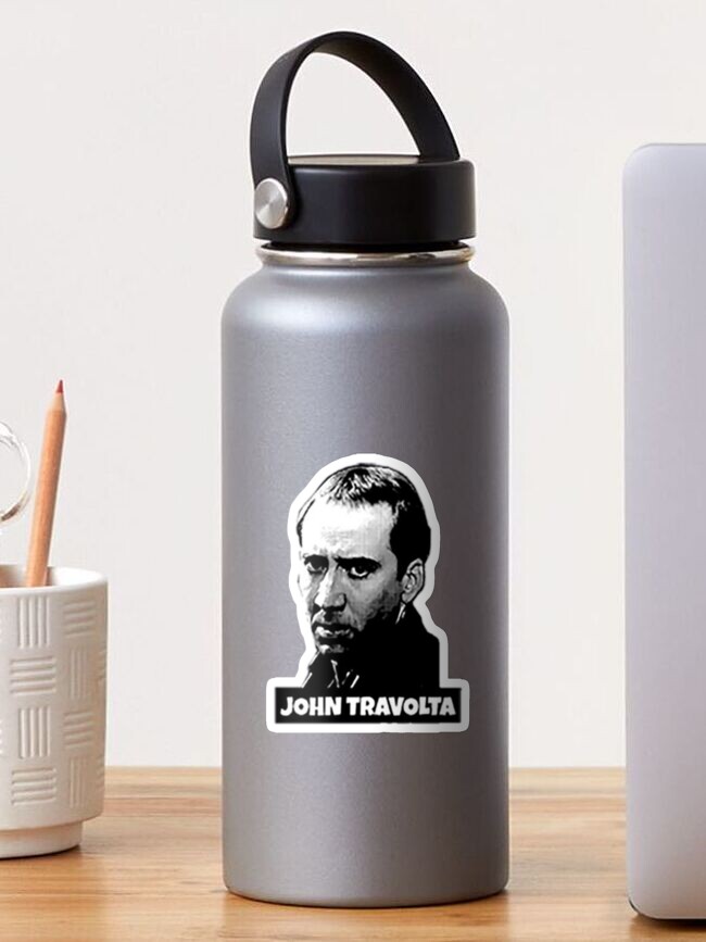 Thumbnail 1 of 3, Sticker, John Travolta Nicolas Cage designed and sold by Stiedeman-US.