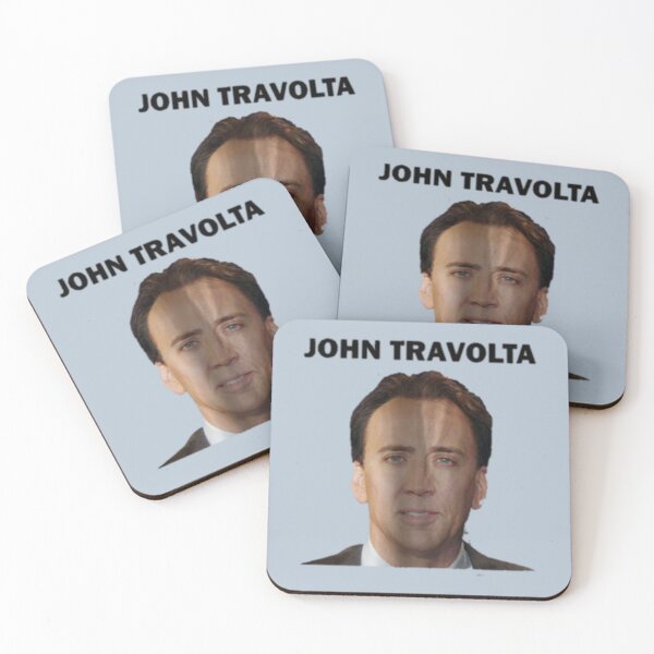 Item preview, John Travolta Nicolas Cage  designed and sold by Stiedeman-US.