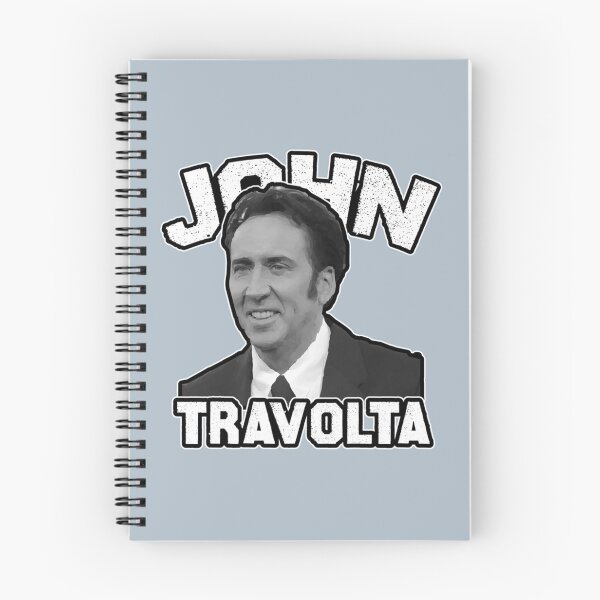 Item preview, John Travolta nicolas cage funny Meme   designed and sold by Stiedeman-US.