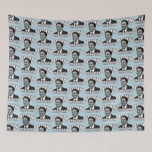 Item preview, John Travolta nicolas cage funny Meme   designed and sold by Stiedeman-US.