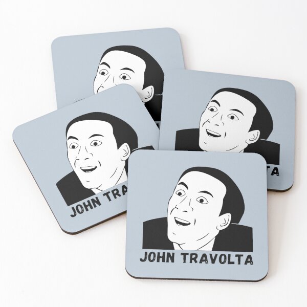 Item preview, John TravoltaNicolas Cage    designed and sold by Stiedeman-US.
