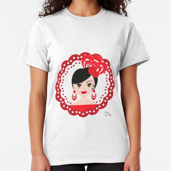 MariHolly Flamenca Camiseta clásica
