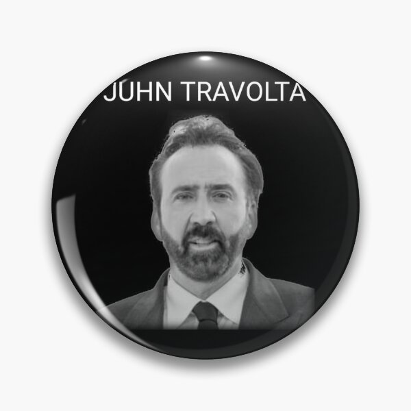 Item preview, john travolta nicolas cage funny   designed and sold by Stiedeman-US.