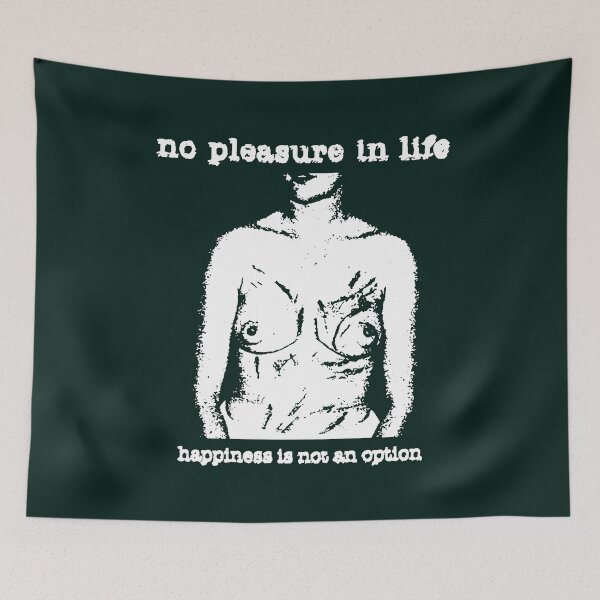 Item preview, No Pleasure in Life Happiness is not an Option designed and sold by MavesDS.
