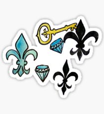 Fleur-de-lis Sticker