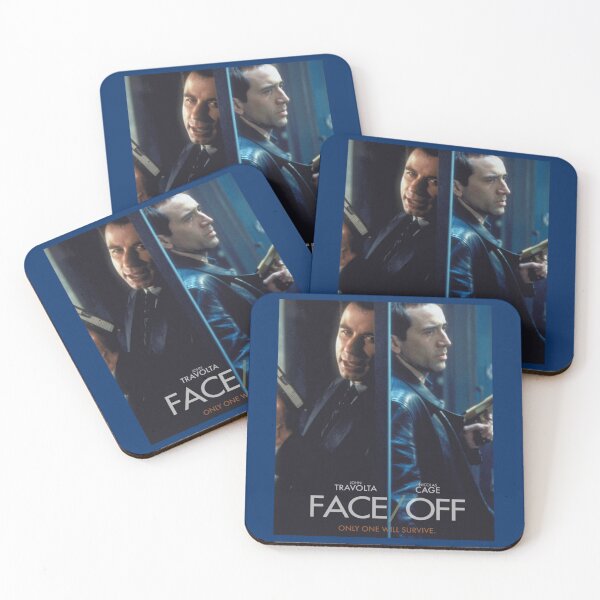 Item preview, FaceOff John Travolta Nicolas Cage Only one will survive   designed and sold by Stiedeman-US.