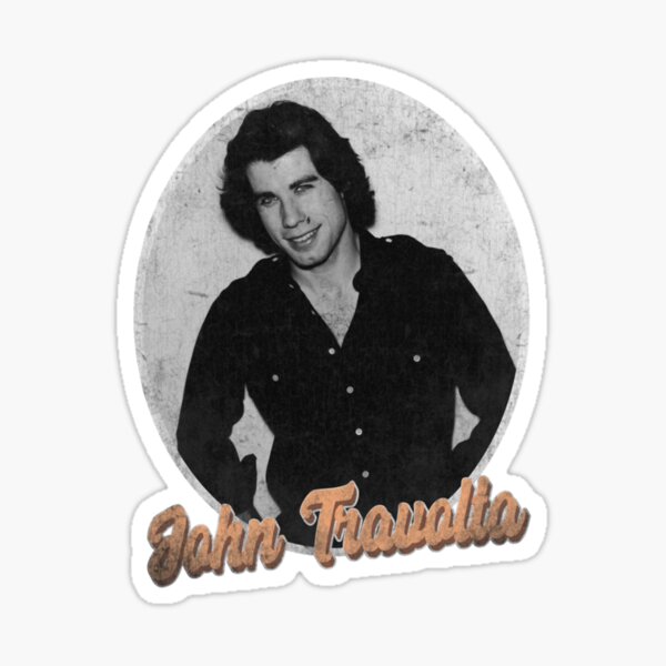 Vista previa del artículo con la obra «John Travolta», diseñado y vendido por Stiedeman-US.