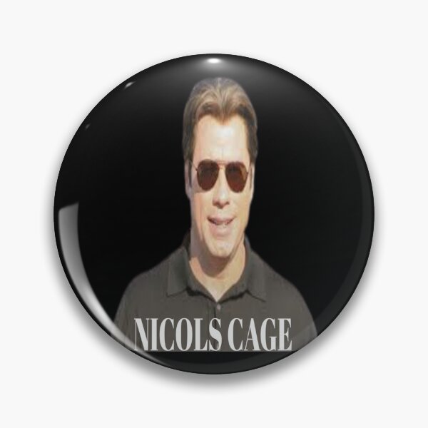 Item preview, John Travolta an Nicolas Cage faces   designed and sold by Stiedeman-US.