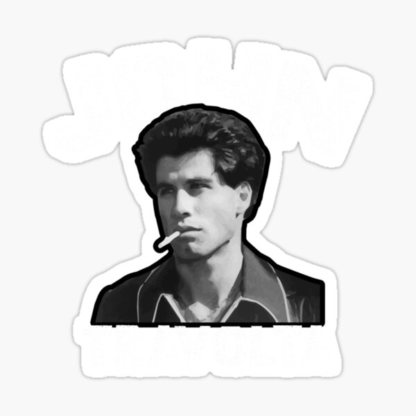 Vista previa del artículo con la obra «John Travolta», diseñado y vendido por Stiedeman-US.