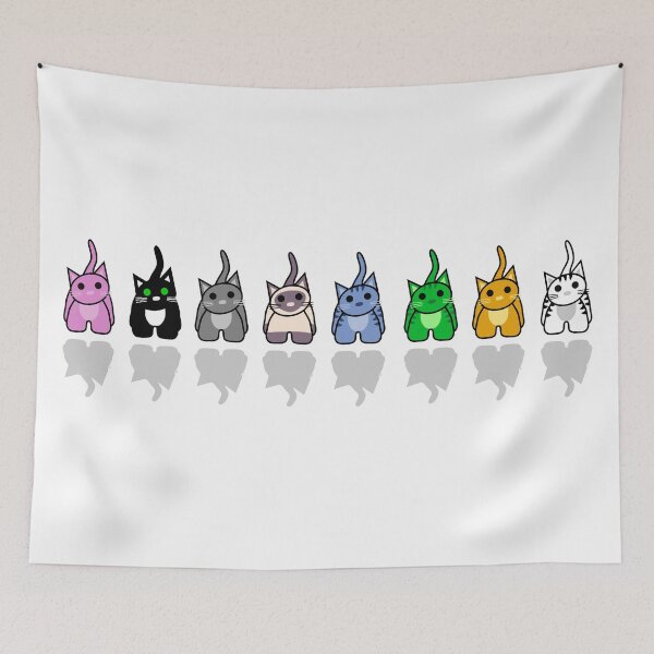 Item preview, The Chummy Cats of Uhmlobo Animal Shelter designed and sold by Carbon-Fibre Media.