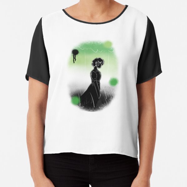 Subtly Prideful Graffiti: Woman Chiffon Top