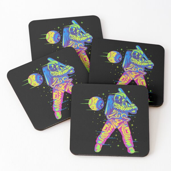 Item preview, Astronaut Spaceman Baseball Player designed and sold by ThreadsNouveau.