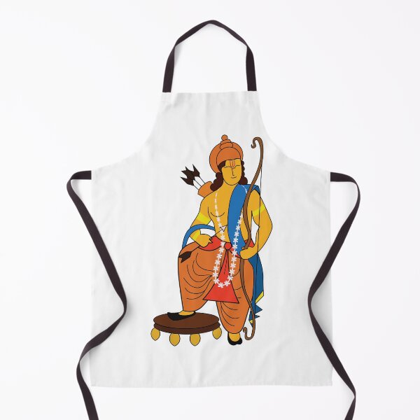 Aperçu de l'œuvre Tee-shirt Lord Rama avec arc flèche créée et vendue par KARTICK DUTTA.