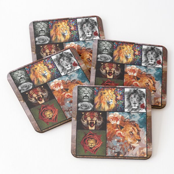 Item preview, The Lion and The Rose designed and sold by QuanArtinVN.