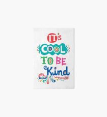 Lámina rígida Es genial ser amable - póster
