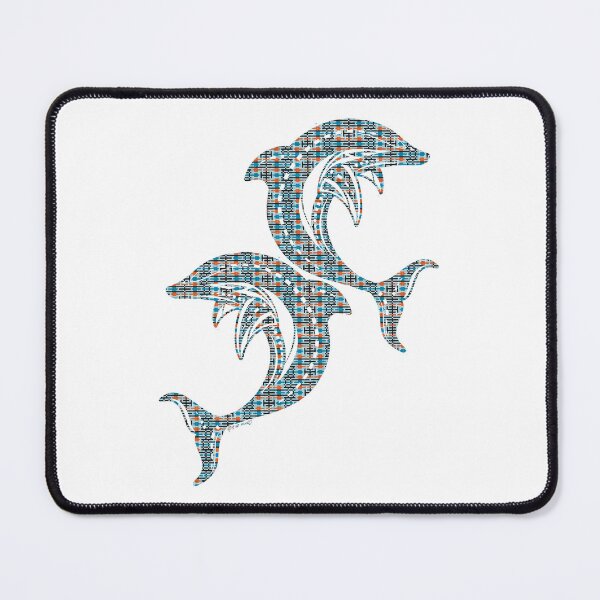 Item preview, Melusine and her dolphin friend designed and sold by PolairmozaiC.