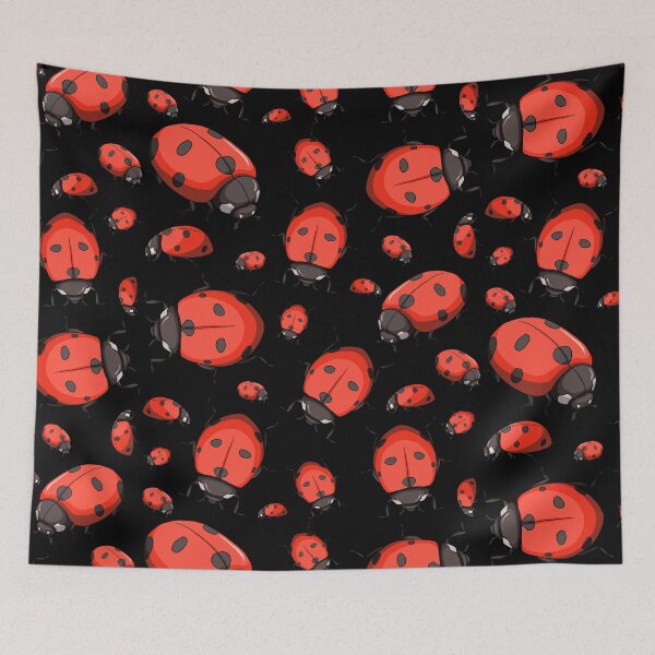 Item preview, Cute Ladybugs Pop Art Funny Vintage Ladybug designed and sold by r-silver.