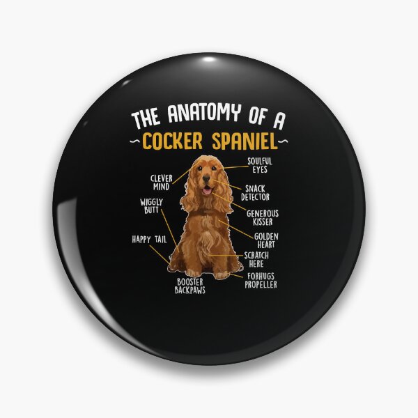 Item preview, Cocker Spaniel Funny Anatomy Of A Cocker Spaniel Dog Lover designed and sold by millierandall2.