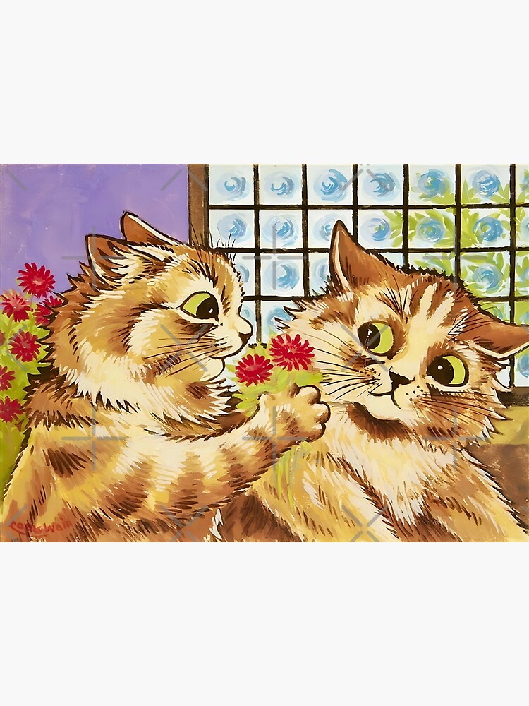 I Don't Think! by Louis Wain Art Print for Sale by Art Bubble