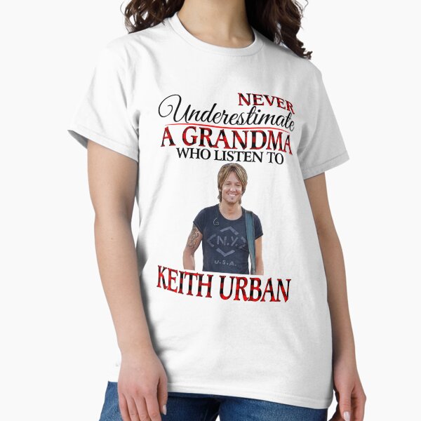 Item preview, Never Underestimate a Grandma who listens to Keith   designed and sold by NuouuuEdwards.