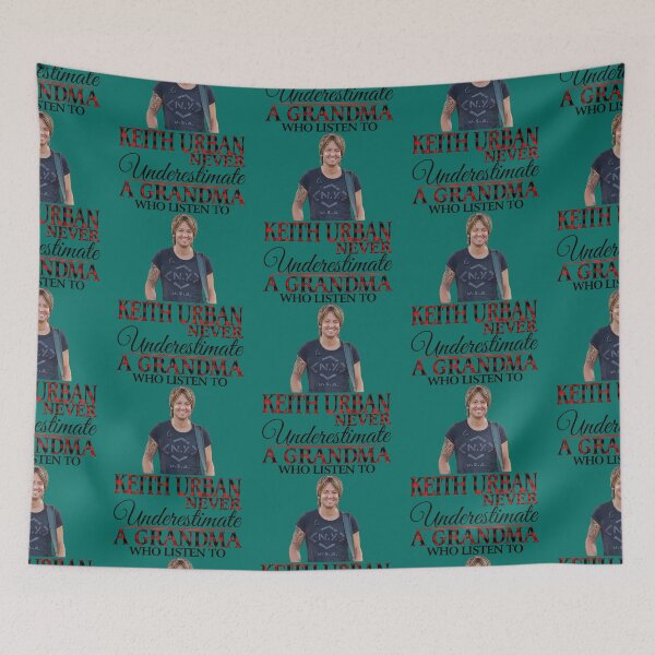 Item preview, Never Underestimate a Grandma who listens to Keith   designed and sold by NuouuuEdwards.