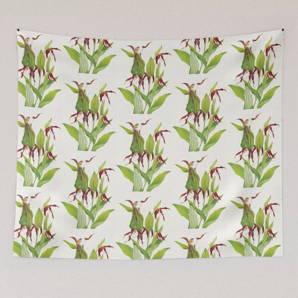 Item preview, Cypripedium montanum - Botanical Illustration designed and sold by chimakingthings.