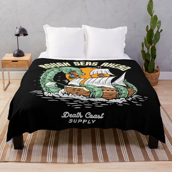 Item preview, Death-Coast-Supply-Rough-Seas-T-Shirt designed and sold by cuongchelsea.