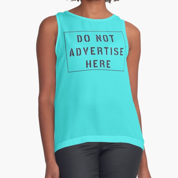 DO NOT ADVERTISE HERE Sleeveless Top