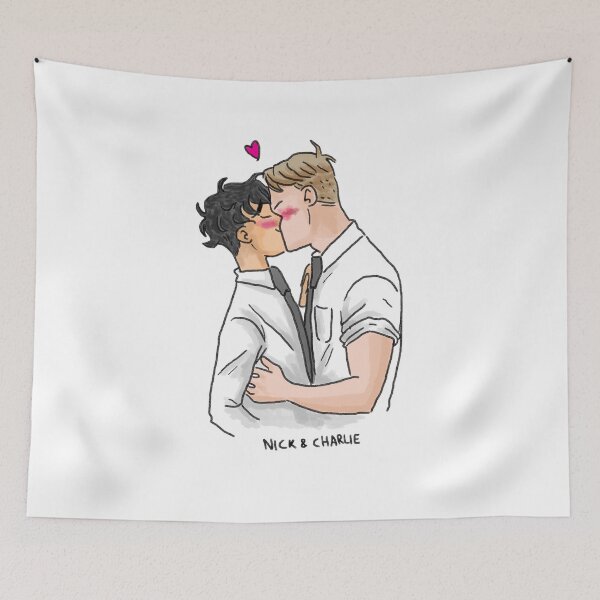 Item preview, nick and charlie two boys in love( heartstopper) designed and sold by remerasnerdas.