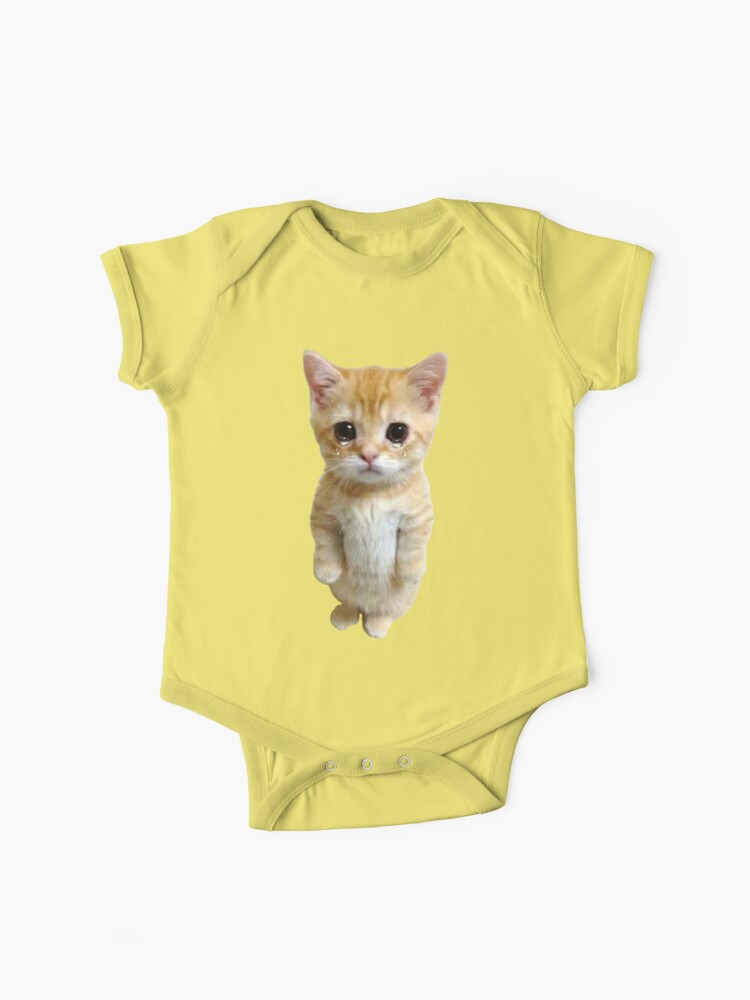 HQ Crying Cat Croc Meme Kids T-Shirt for Sale by fomodesigns