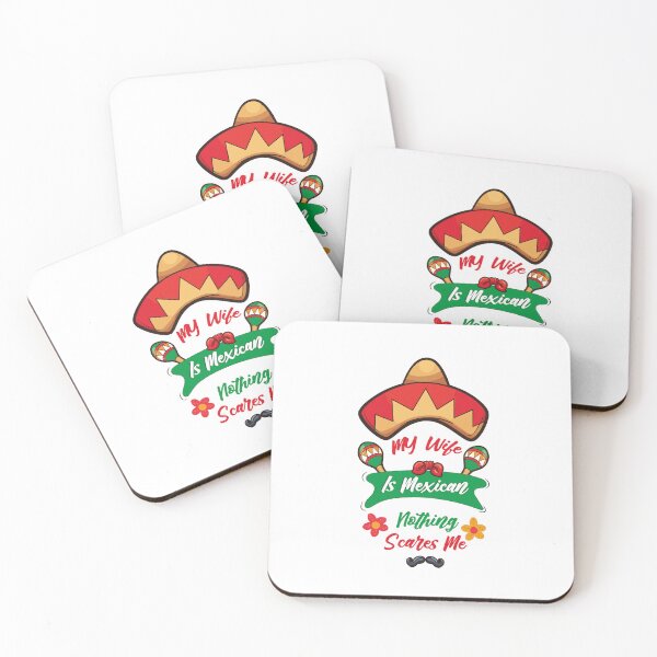 Item preview, My Wife's Mexican Nothing Scares Me Husband Mexico designed and sold by HanyAlashkar.