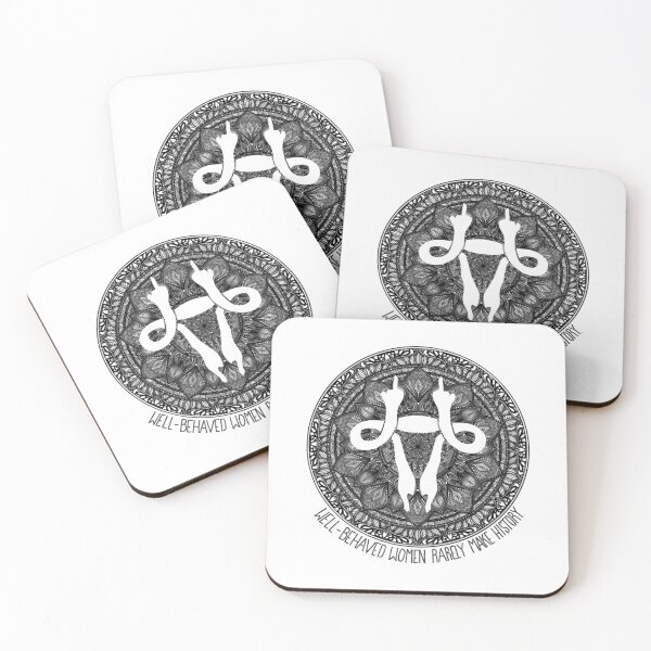 Item preview, Well-behaved women rarely make history designed and sold by Zen's Doodles.