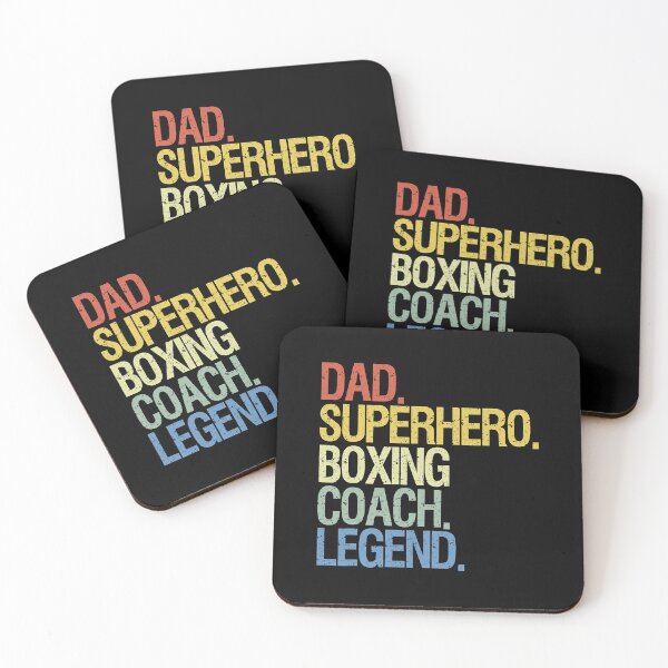 Item preview, Dad Super Hero Boxing Coach Legend - Boxing coach designed and sold by ibarrbeat.