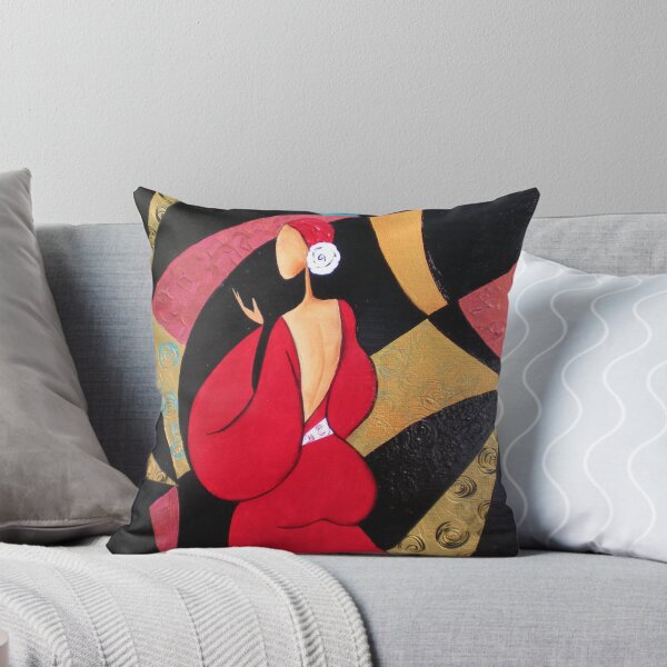 Foxy Throw Pillow