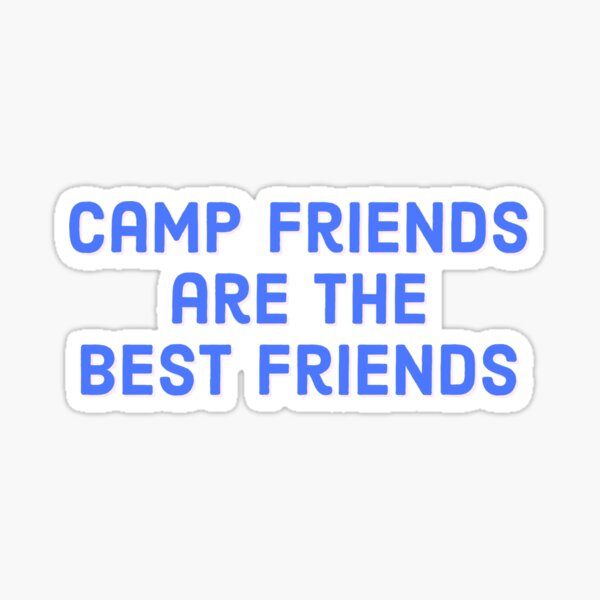 Artikel-Vorschau von CAMP-FREUNDE SIND DIE BESTEN FREUNDE, designt und verkauft von MadEDesigns.