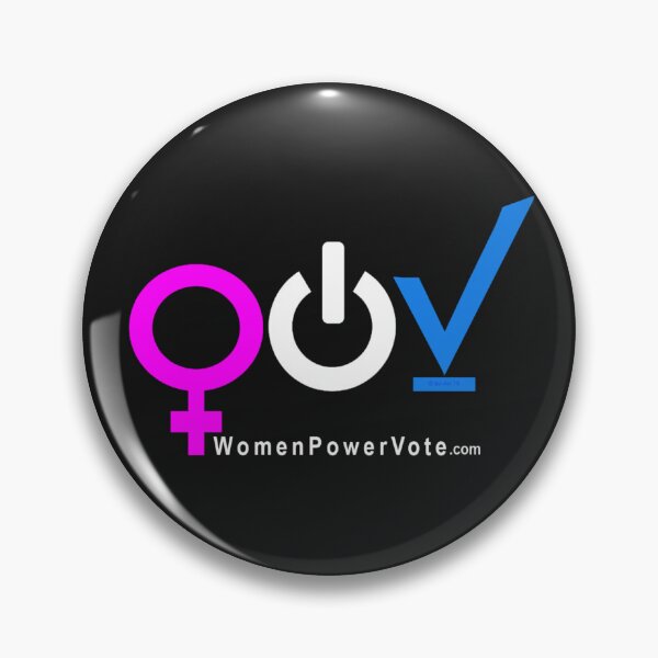 Item preview, WomenPowerVote.com designed and sold by VoterMerch.