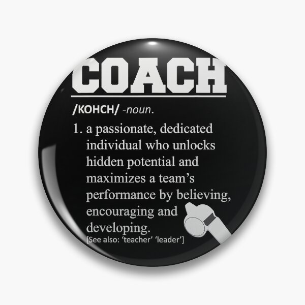 Item preview, Coach Definition Funny Coach designed and sold by ibarrbeat.