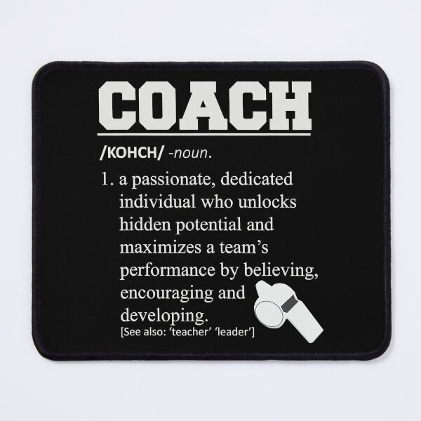 Item preview, Coach Definition Funny Coach designed and sold by ibarrbeat.