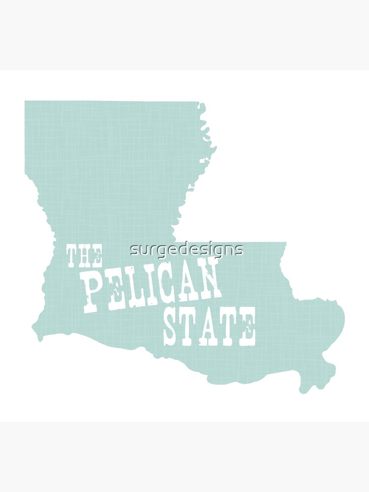 "Louisiana State Motto Slogan" Poster by surgedesigns Redbubble