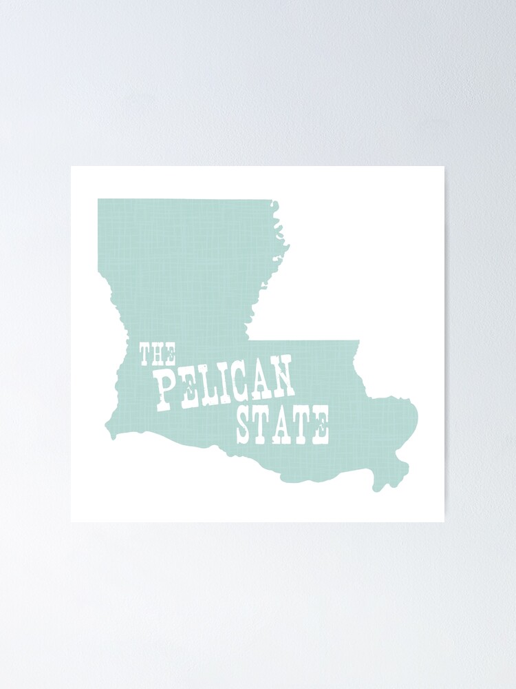 "Louisiana State Motto Slogan" Poster by surgedesigns Redbubble