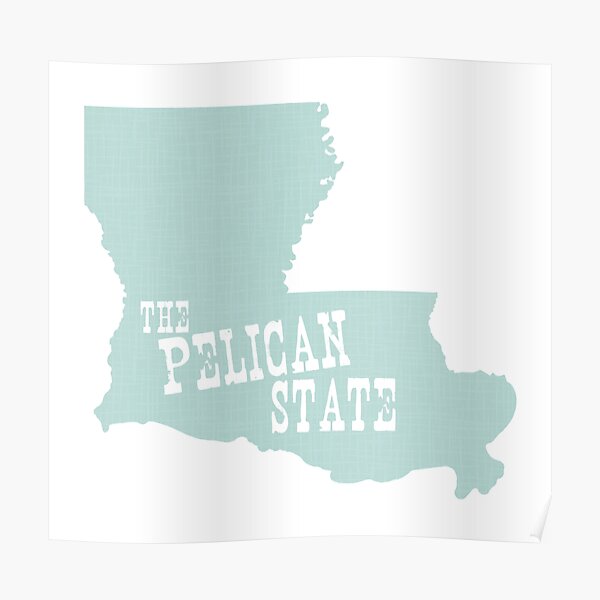 "Louisiana State Motto Slogan" Poster by surgedesigns Redbubble