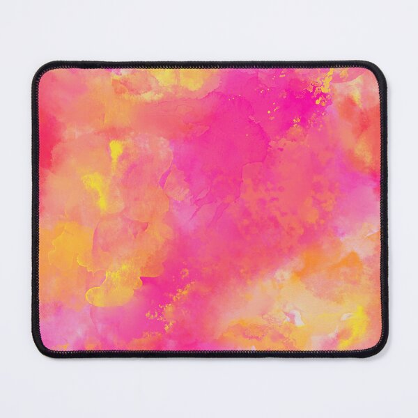 Item preview, Watercolor pattern in hot pink, orange, and yellow designed and sold by thephoenixsoul.
