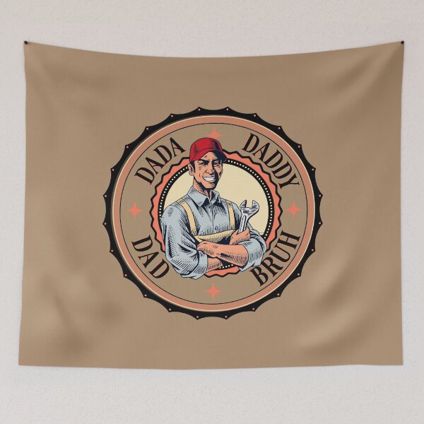 Item preview, Dada Daddy Dad Bruh, Fathers Day, Gift for Dad, Mechanic, Handyman, New Dad designed and sold by SighFly52.