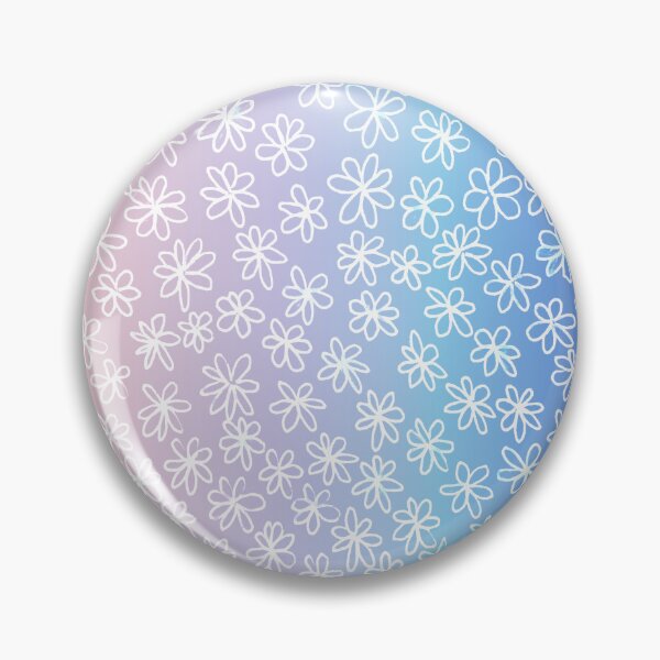 Item preview, floral and glamour circle pattern | soft purple floral pattern designed and sold by lausn.